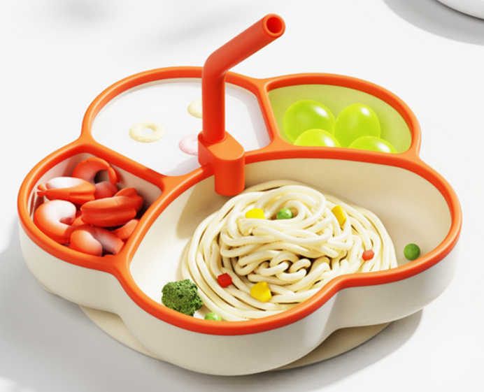 stainless steel baby cutlery with case